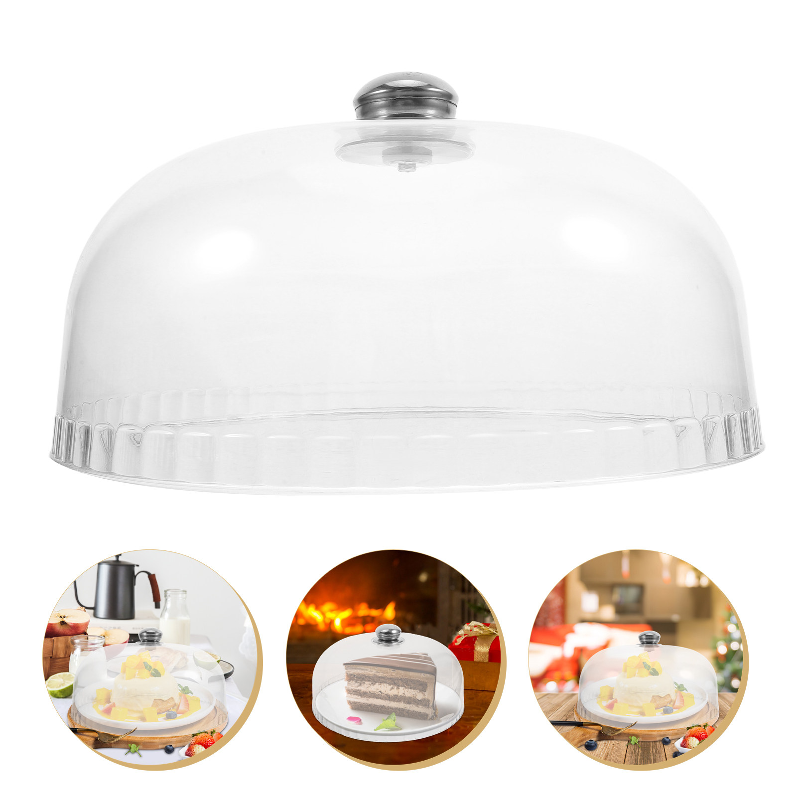 Plastic Dome Clear - Acrylic Food Cover Dome Clear Cake