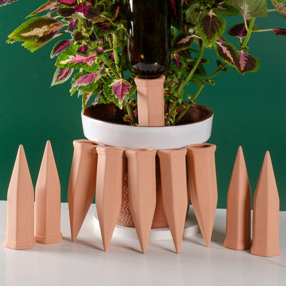 4PCS Automatic Terracotta Self - Self Watering Insert ulasan dan harga