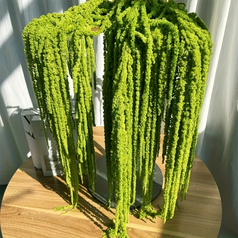 4 Piece Set Artificial Amarant - Sphagnum Moss Dry ulasan dan harga