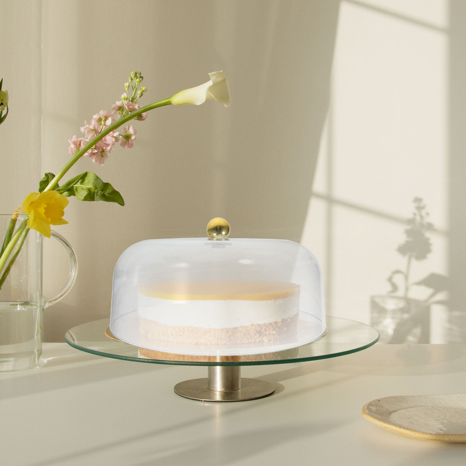 Plastic Cake Dome 28Cm Clear C - Plastic Dome Clear ulasan dan harga
