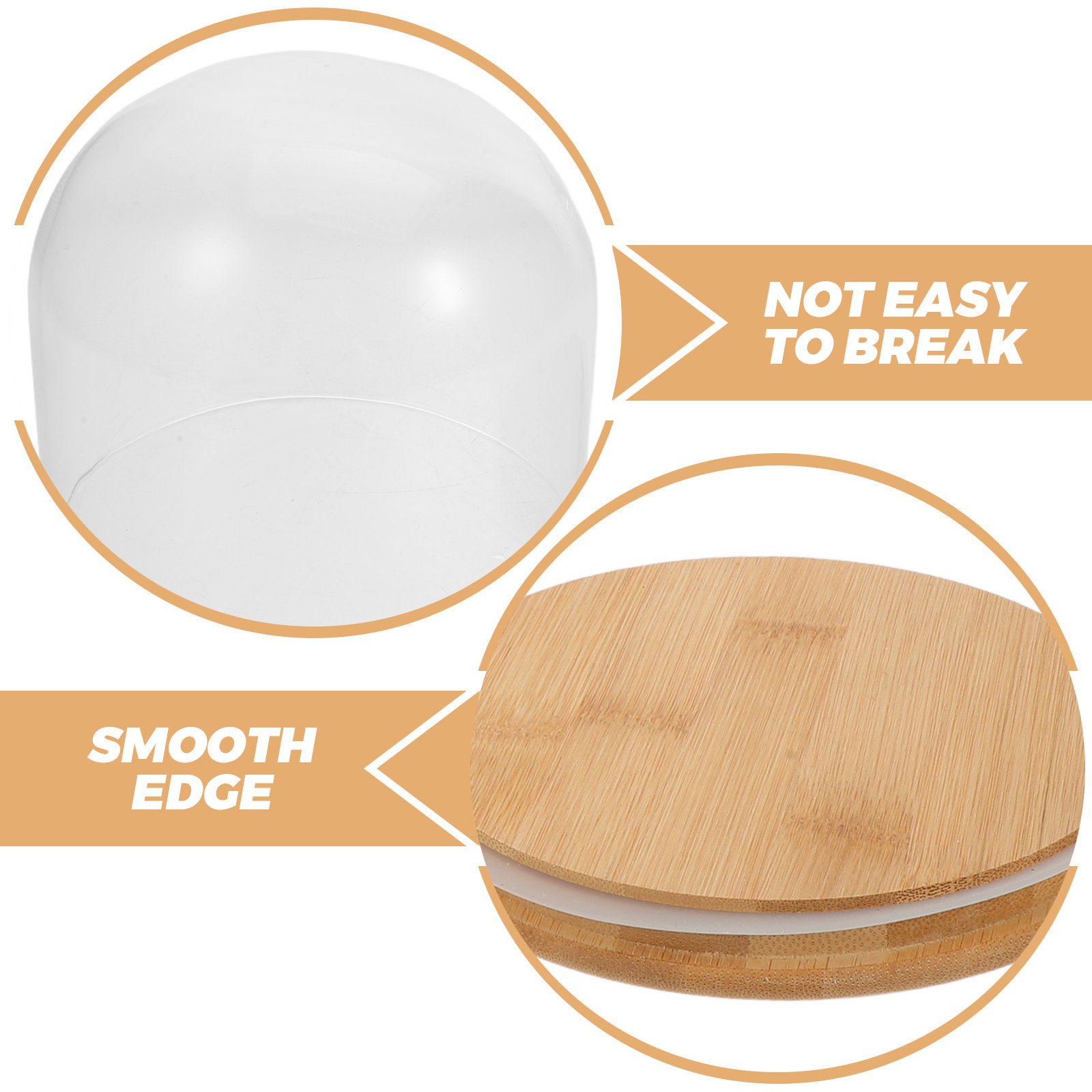 Clear Glass Dome Cloche with S - Plastic Dome Clear ulasan dan harga