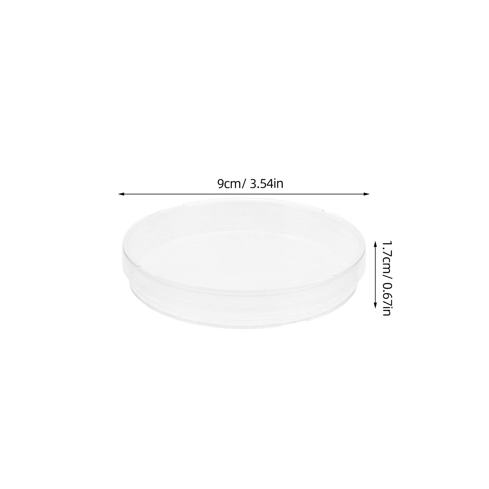 20Pcs Premium Polystyrene Petr - Agar Tissue Culture ulasan dan harga