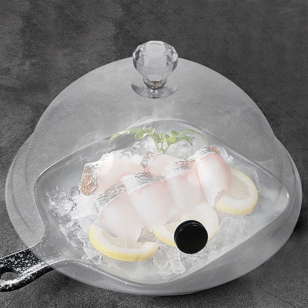 2Pcs Smoking Dome Acrylic Tran - Plastic Dome Clear ulasan dan harga
